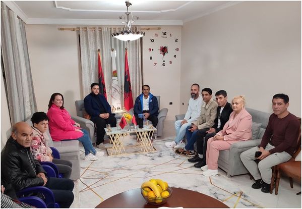 حضور کریستیان کوتوری در انجمن نجات آلبانی