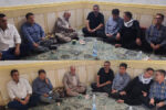 اعضای انجمن نجات خوزستان در منزل کاظم پور خفاجیان