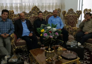 شرکت اعضای انجمن نجات خوزستان در مراسم ختم رحمان سرخیان