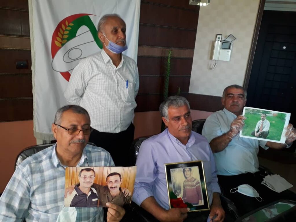 پیام خانواده های دردمند و چشم انتظار گیلک حاضر در سمینار انجمن نجات – تیر ۱۳۹۹