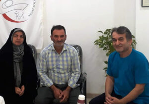 دیدار و گفتگو انجمن نجات گیلان با خانواده محمد جواد نوروزی