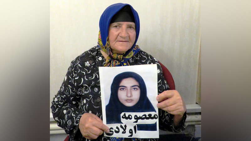 دلنوشته مادر چشم انتظار معصومه اولادی