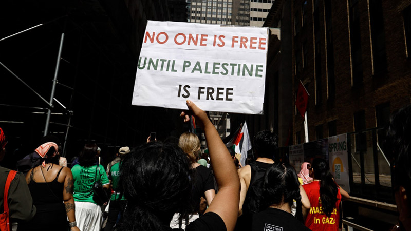 تا فلسطین آزاد نشود، هیچکس آزاد نخواهد شد