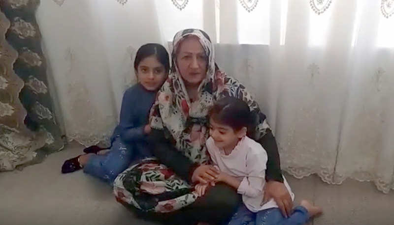 پیام ویدئویی فریده پرورش به برادر اسیر خود در فرقه رجوی