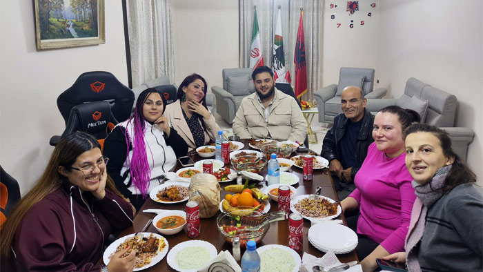 دیدار آربانا پریهانا با انجمن نجات آلبانی