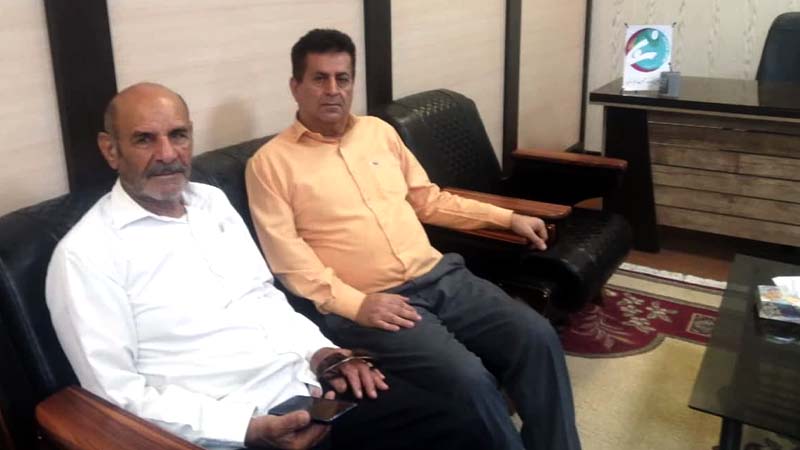 دیدار فتح الله پیرزادی با اعضای انجمن نجات خوزستان