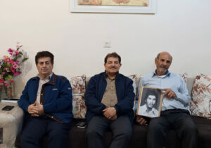 دیدار اعضای انجمن نجات خوزستان با برادر حیدر پیرزادی