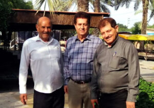 دیدار اعضای انجمن نجات خوزستان با برادر حیدر پیرزادی