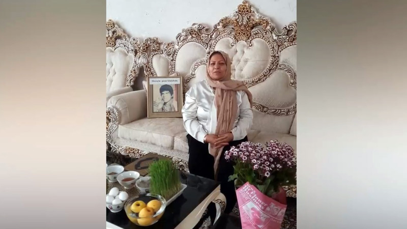 پیام نوروزی فاطمه پور عبدالهی به برادرش حسین پور عبدالهی