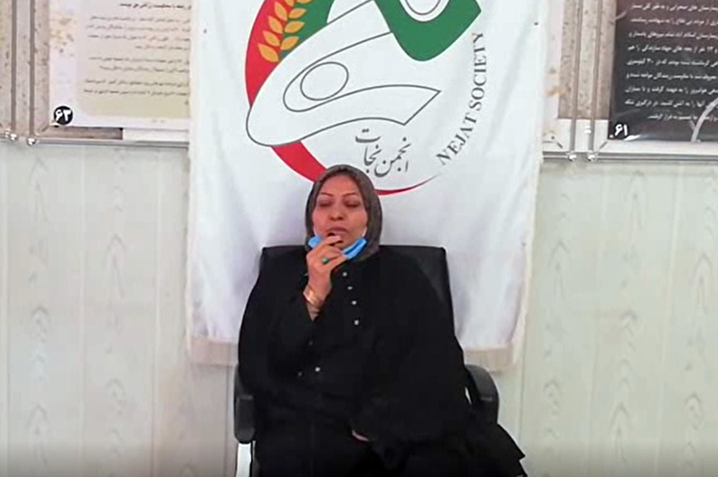 فاطمه پورعبدالهی: حسین جان با گلوی پربغض آرزوی دیدارت را دارم + فیلم