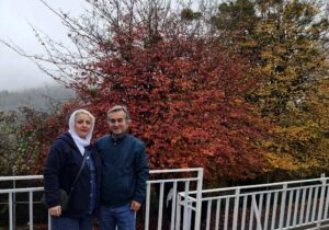 سورتمه سواری در تالش زیبا و در کنار همسرم