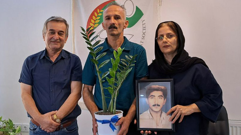 دیدار خانواده هوشنگ پورابراهیم با مسئول انجمن نجات گیلان