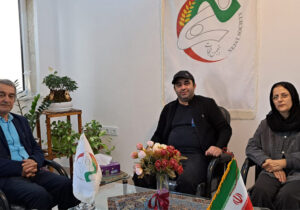 دومین دیدار خانواده هوشنگ پور ابراهیم با مسئول انجمن نجات گیلان