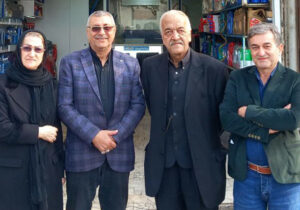 دیدار محمد رزاقی با خانواده اسماعیل پورحسن
