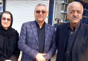 پیام تصویری محمد رزاقی برای اسماعیل پورحسن در کمپ آلبانی