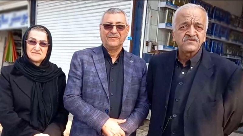 پیام تصویری محمد رزاقی برای اسماعیل پورحسن در کمپ آلبانی