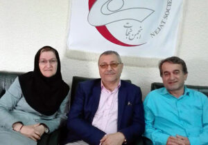 دیدار نوروزی انجمن نجات گیلان با حاج مرتضی پورحسن