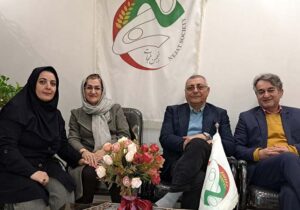 دیدار نوروزی اعضای انجمن نجات گیلان با خانواده اسماعیل پورحسن کویخی
