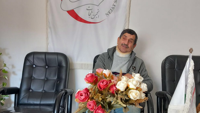 ملاقات صمیمانه مسئول انجمن نجات گیلان با خانواده اعضای اسیر پورجعفر