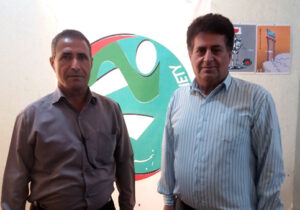 دیدار کاظم پور خفاجیان با اعضای انجمن نجات خوزستان