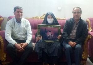 دیدار با مادر حبیب الله قاسمی