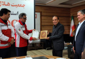 دیدار مدیر انجمن نجات استان زنجان با مدیر کل جمعیت هلال احمر استان