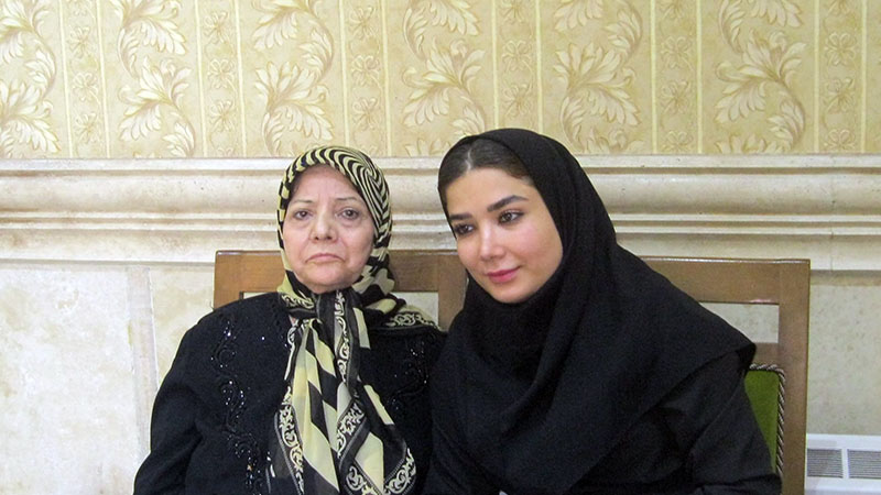 نامه مهین حبیبی به دخترش پروانه ربیعی در کمپ آلبانی