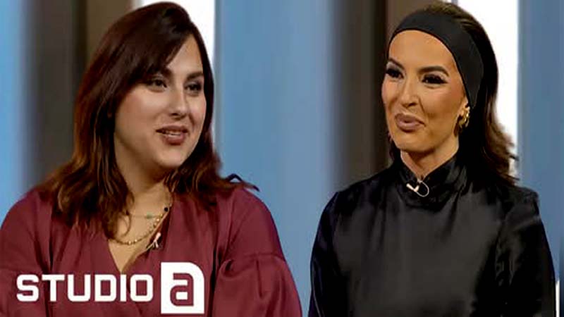 مصاحبه تلویزیون ATV کوزوو با اریسا ادریزی و سرفراز رحیمی