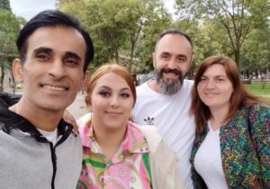 دیدار نمایندگان انجمن نجات آلبانی با رئیس سازمان بین المللی آب حیات در آلبانی