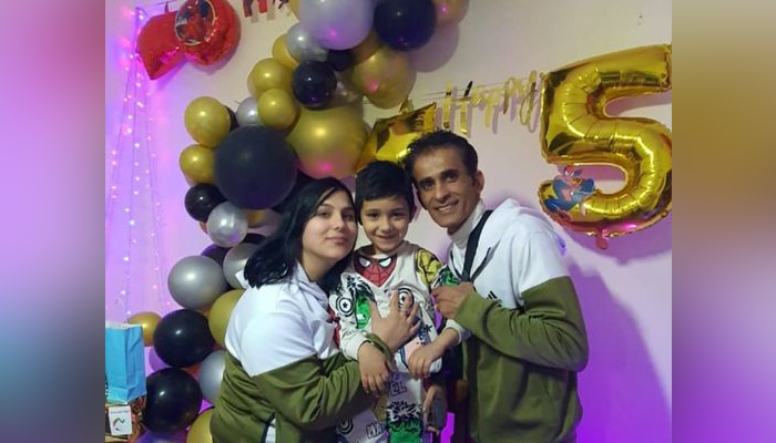 انعکاس سایت کریستال تی وی آلبانی از جشن تولد اولین پسر ایرانی آلبانی