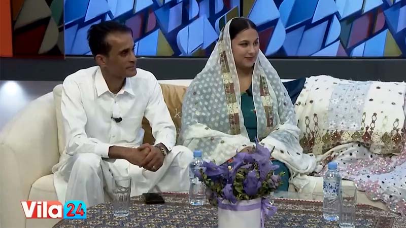 سرفراز و اریسا رحیمی روی آنتن نیوز ۲۴ آلبانی