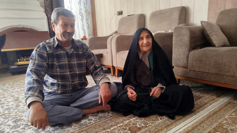 ملاقات انجمن نجات فارس با خانواده علیرضا رحمتی