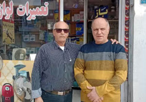 ملاقات اعضای انجمن نجات مازندران با برادر اسماعیل رجایی