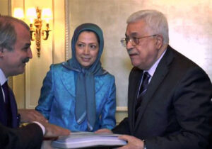 مریم رجوی، از دیدار با ابومازن تا نادیده گرفتن نسل کشی در غزه