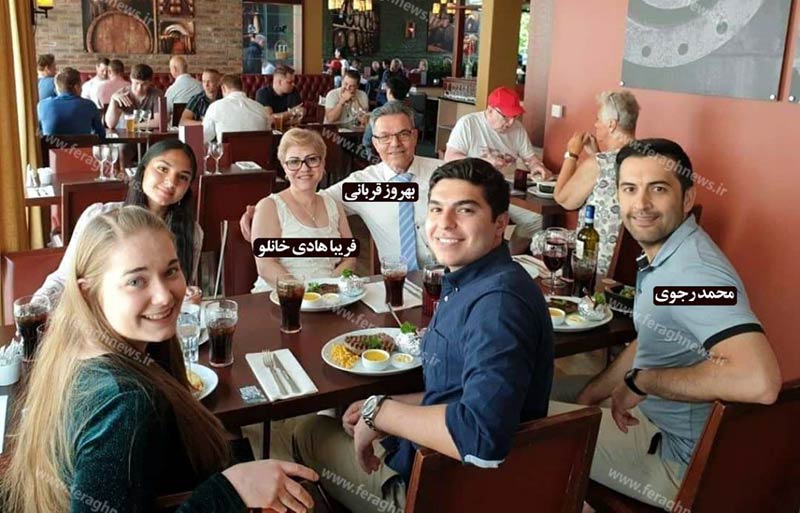 محمد رجوی و بهروز قربانی