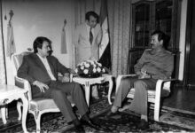 رجوی و صدام