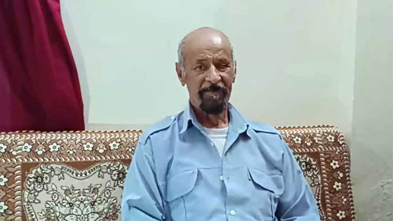 درخواست عبدالرضا شیخ منصور رامهرمزی از صلیب سرخ آلبانی