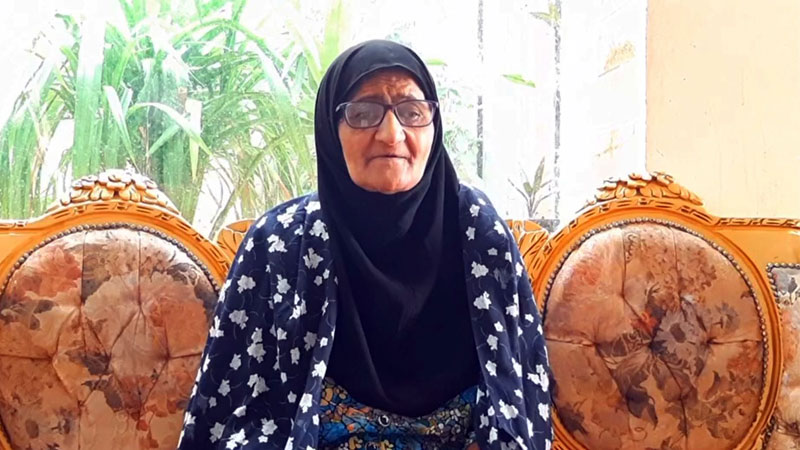 پیام ربابه رضوی زاده برای برادرش سید حسین رضوی زاده در کمپ آلبانی