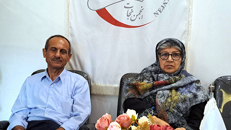 نامه فاطمه رضائیان برای برادرش اسماعیل رضائیان اسیر در کمپ مجاهدین خلق