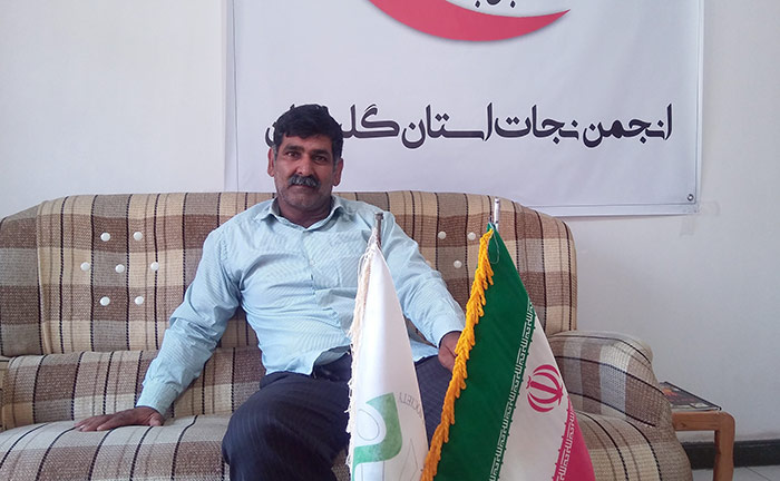 حضور خانواده براتعلی ریگی اسیر فرقه رجوی، در دفتر انجمن نجات