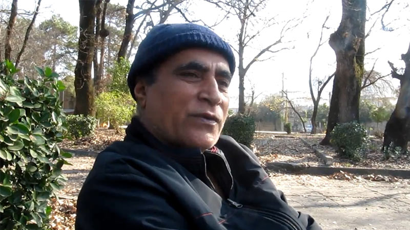 پیام شیر احمد روزرخ به دوستش حاج سید سعیدفر در کمپ مانز