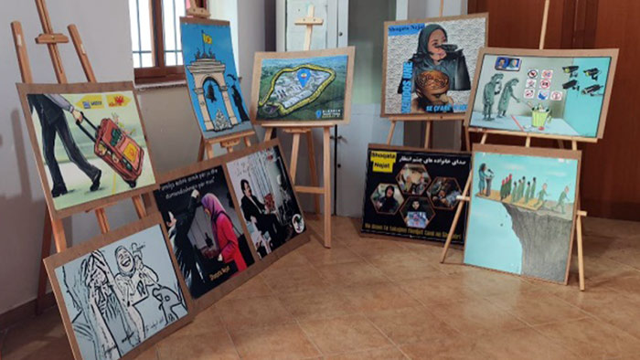 همایش انجمن نجات همراه با اکران مستند در شهرستان فییر در آلبانی 