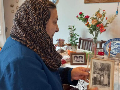 پیام تبریک مادر سعادت به دخترش مهری