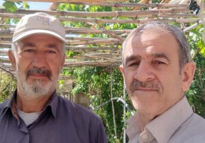 دیدار نوروزی مسئول انجمن نجات سمنان با خانواده ها