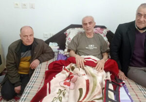 ملاقات اعضای انجمن نجات مازندران با برادر محمد مهدی ثابت رستمی