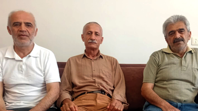 ملاقات اعضای انجمن نجات با برادران ثابت رستمی