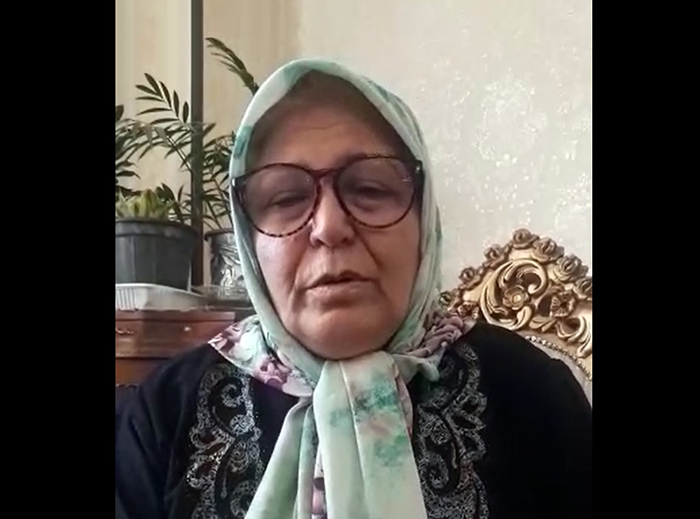 تنها آرزوی یک مادر در یک پیام ویدیوئی