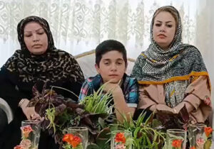 پیام خانواده علی مدد صادقی در نوروز 1402