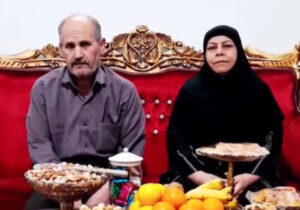 پیام نوروزی خانواده صادقی به علی مدد صادقی در کمپ آلبانی مجاهدین خلق