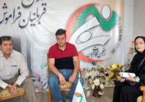 ملاقات با خانواده علی مدد صادقی در دفتر انجمن نجات استان زنجان